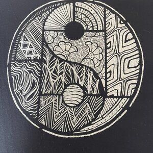 Torrid Ying Yang Relaxed fit cotton crew Neck Graphic tshirt size 2x